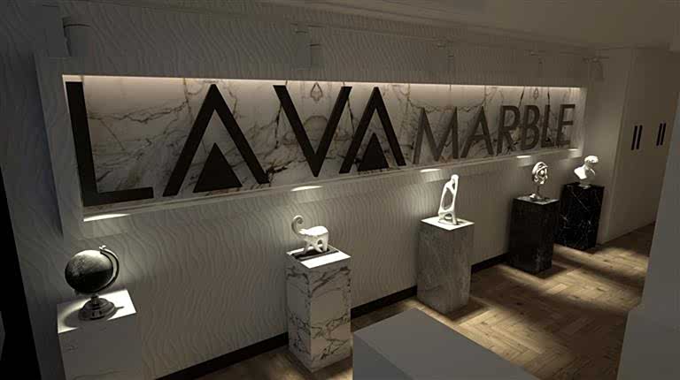 Lava Marble Ofis Tasarım Projesi.