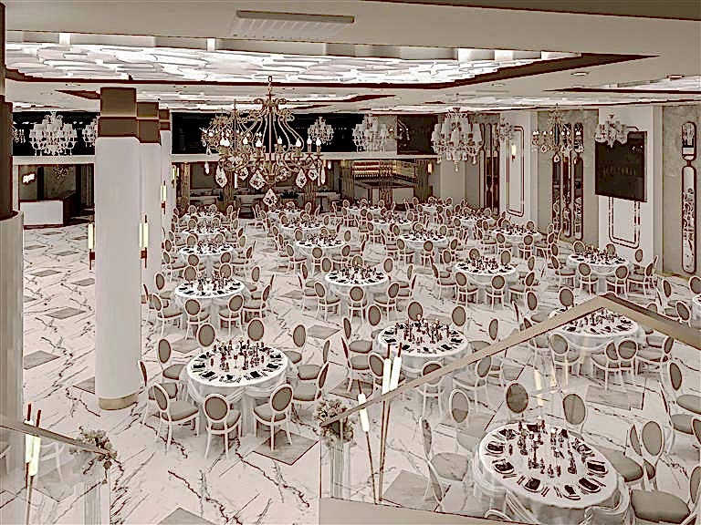 Almanya Elysium  Düğün-Etkinlik Salonu Projesi.