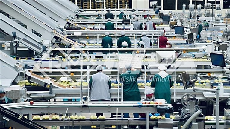 İşçi Sağlığı Düşünülerek Tasarlanan Fabrikalar.