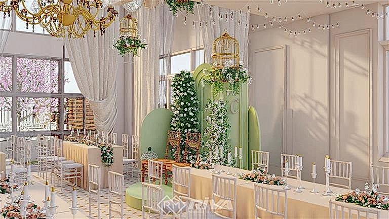 Lerassa Event Nişan-Nikah ve Balo Salonu Projesi.