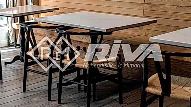 Minimalist Kafe Tasarımları.